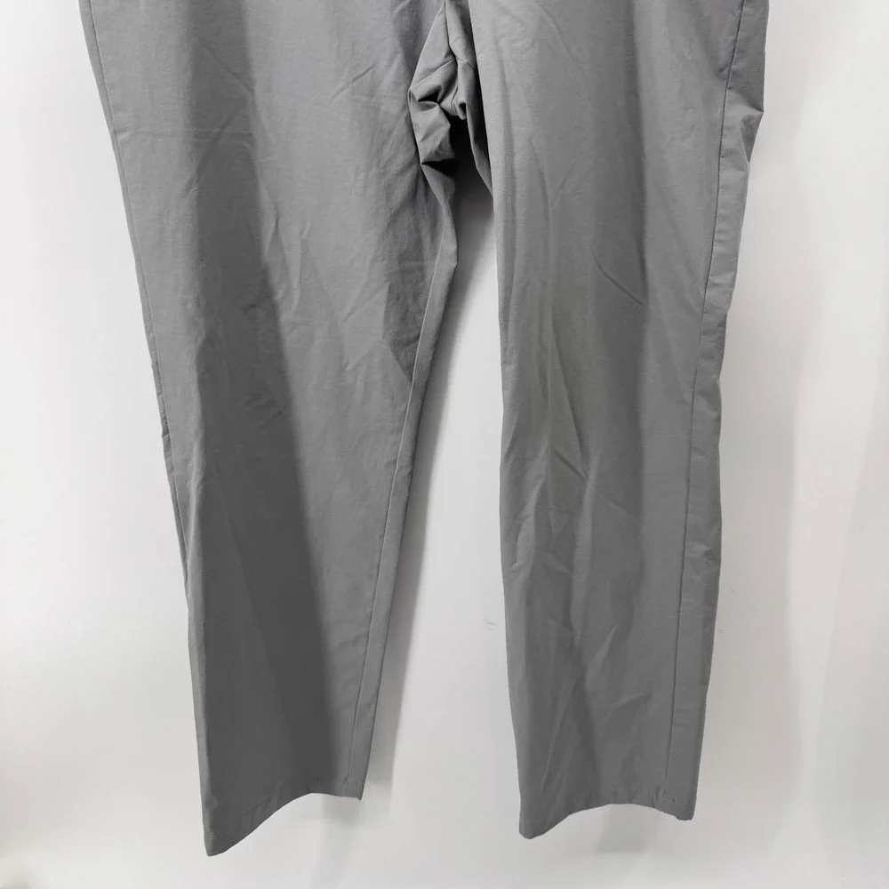 Vineyard Vines On-The-Go Pant Mens 40x32 Grey Stretch Chino Performance 9263